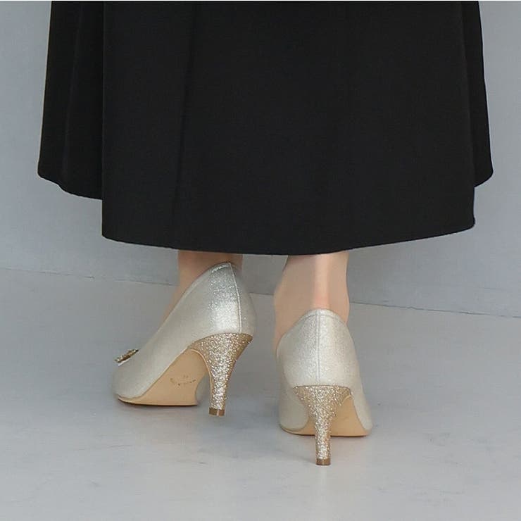 ポインテッドトゥビジューバックルパンプス | VIVIAN COLLECTION | 詳細画像18 