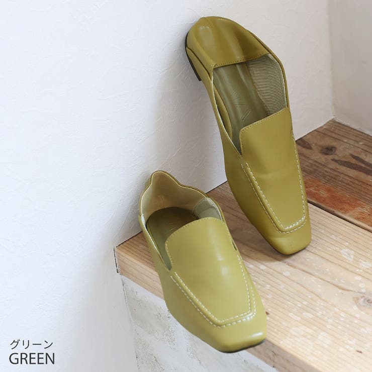 スクエアトゥバブーシュローファー | VIVIAN COLLECTION | 詳細画像19 