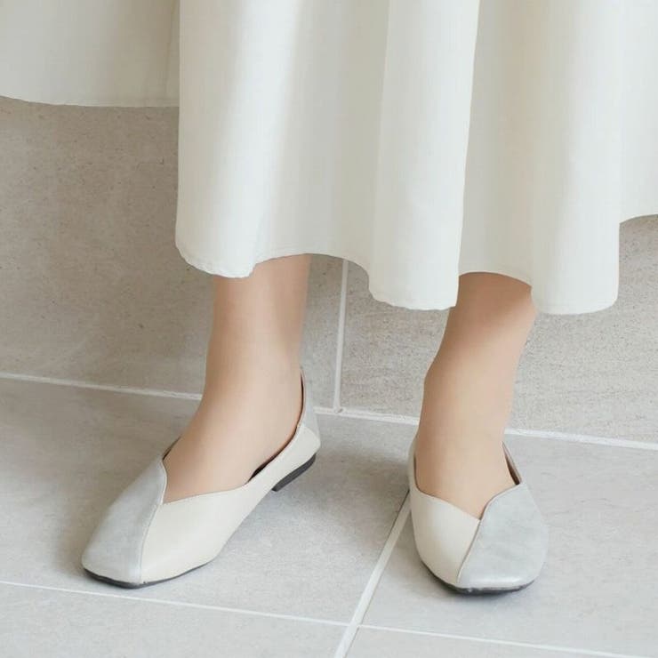 Vivianパンプスレディーススクエアトゥ履き口Vカット踵を折っても履ける２WAYスリッパみたい脱ぎ履きしやすい痛くない柔らかい疲れにくい大きいサイズ小さいサイズ25cm22cmスエードブラックPU秋