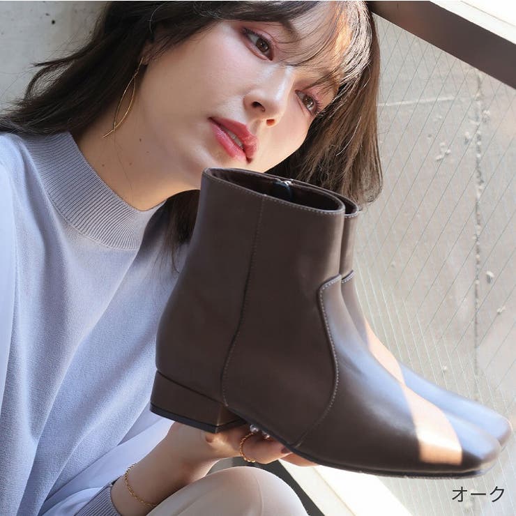極上の輝き【Roger Vivier】花柄 スクエアトゥ ショートブーツ ブーツ レディース ショート チャンキーヒール アンクルブーツ