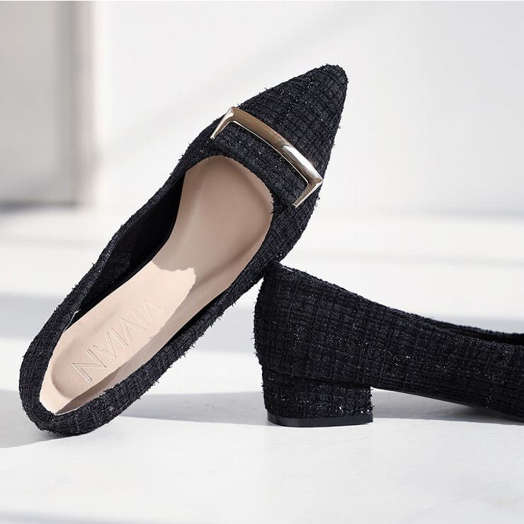 ポインテッドトゥゴールドバックルモチーフパンプス | VIVIAN COLLECTION | 詳細画像8 