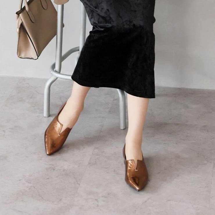 ポインテッドトゥスリットデザインパンプス | VIVIAN COLLECTION | 詳細画像17 