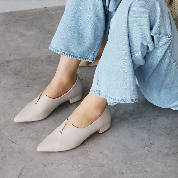 ポインテッドトゥスリットデザインパンプス | VIVIAN COLLECTION | 詳細画像7 