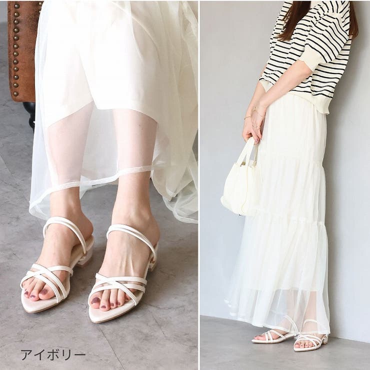2WAYポインテッドトゥ華奢ストラップサンダル[品番：VIVS0009904