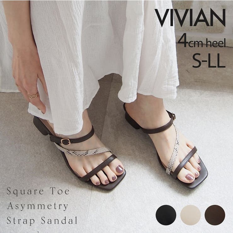 23年春夏新作 Vivian サンダル[品番：VIVS0009821]｜VIVIAN Collection