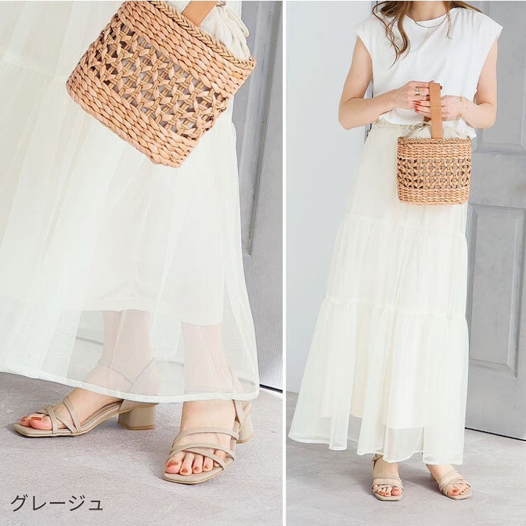 22春夏新作Vivianサンダルレディーススクエアトゥナローストラップストラップローヒール太ヒール4cmヒールベージュブラック黒グリーンV33000SM