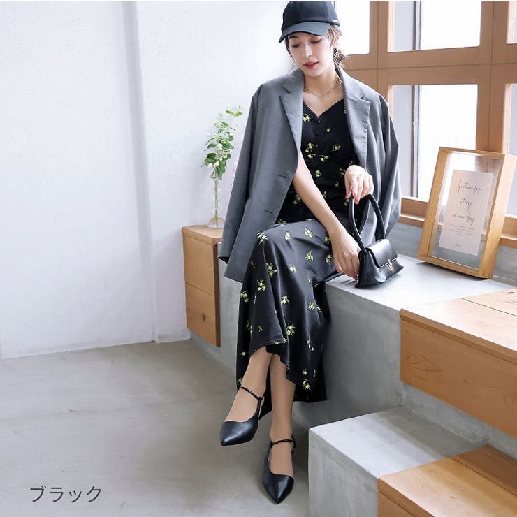 ポインテッドトゥアシメデザインストラップパンプス | VIVIAN COLLECTION | 詳細画像12 