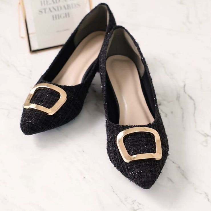 セール☆ [Roger Vivier] ポインテッド パンプス ゴールド パンプス | Roger Vivier