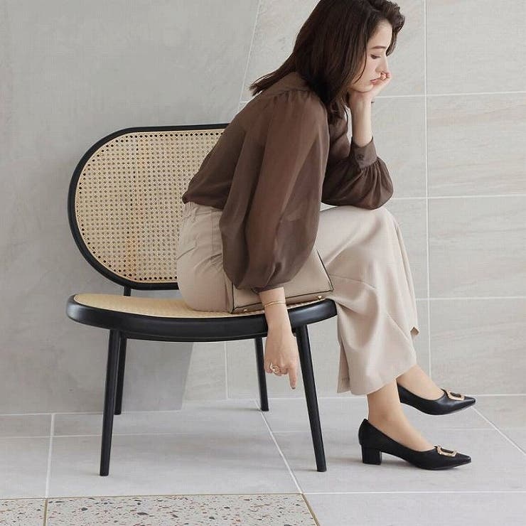 ポインテッドトゥゴールドモチーフパンプス | VIVIAN COLLECTION | 詳細画像12 