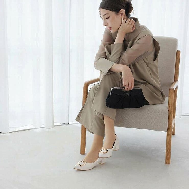 ポインテッドトゥゴールドモチーフパンプス | VIVIAN COLLECTION | 詳細画像14 