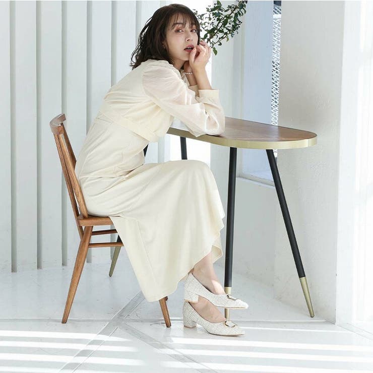 ポインテッドトゥゴールドモチーフパンプス | VIVIAN COLLECTION | 詳細画像18 