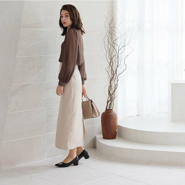 ポインテッドトゥゴールドモチーフパンプス | VIVIAN COLLECTION | 詳細画像19 