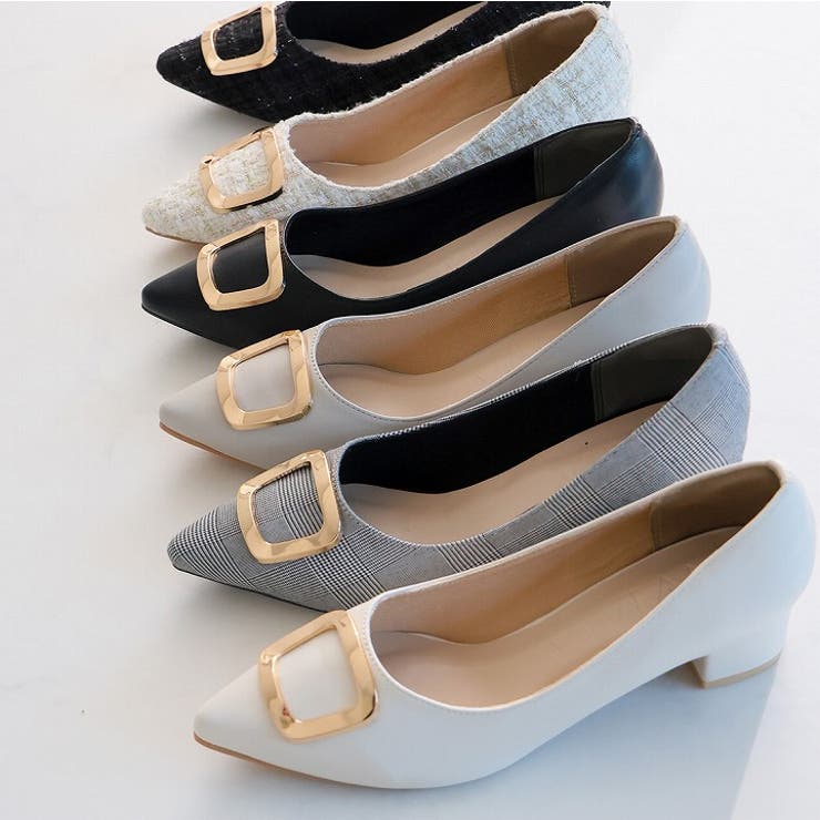 ポインテッドトゥゴールドモチーフパンプス | VIVIAN COLLECTION | 詳細画像22 