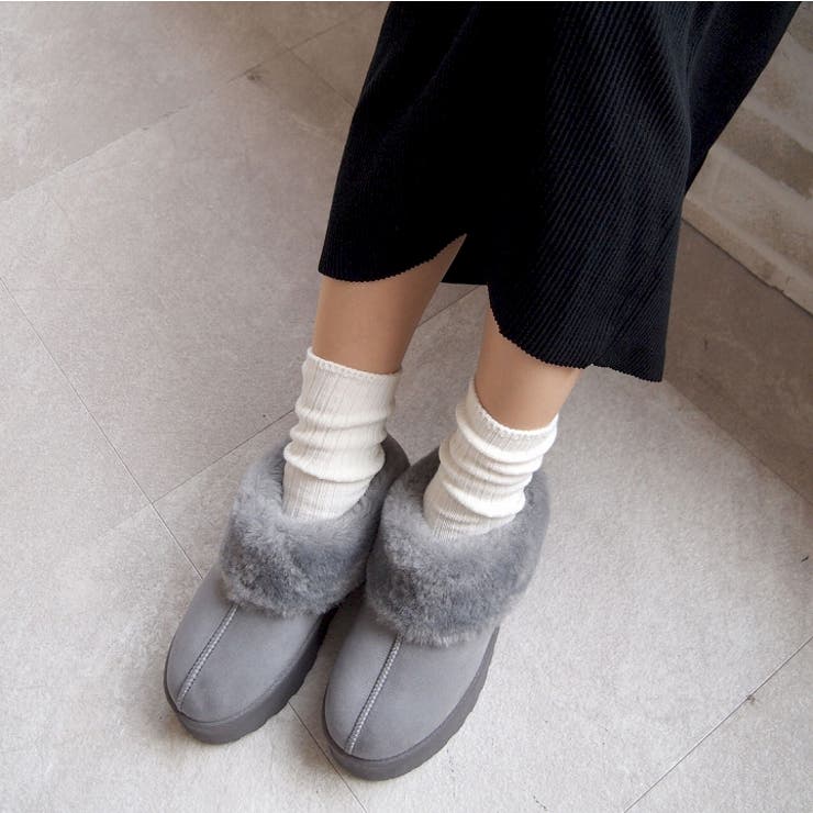 厚底サボムートンブーツ | VIVIAN COLLECTION | 詳細画像16 