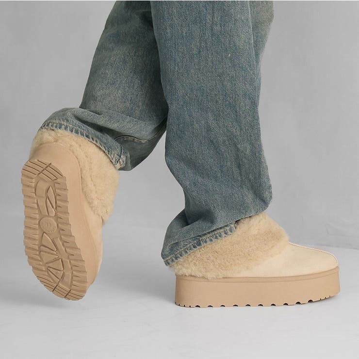 厚底サボムートンブーツ | VIVIAN COLLECTION | 詳細画像9 