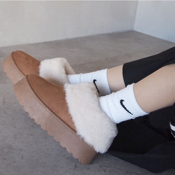 厚底サボムートンブーツ | VIVIAN COLLECTION | 詳細画像10 