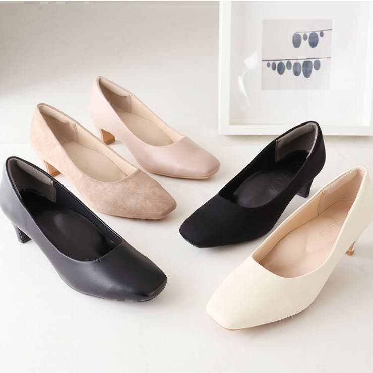All-Day Standing Mabel]スクエアトゥ フラット – VIVAIA JAPAN