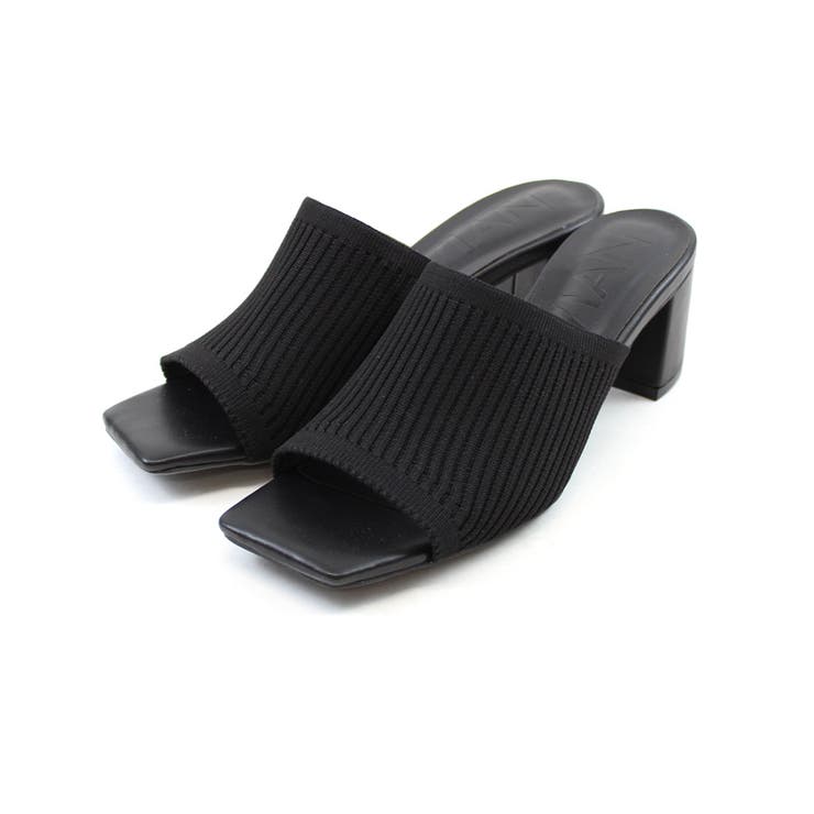 【正規品】 スクエアトゥニットミュールサンダル[品番：VIVS0009902]｜VIVIAN ）のレディースファッション通販｜SHOPLIST（ショップリスト）  COLLECTION（ヴィヴィアンコレクション 靴