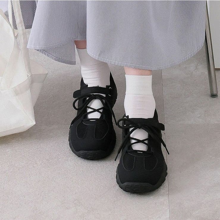 やわらかソールレースアップベルトスニーカー | VIVIAN COLLECTION | 詳細画像6 