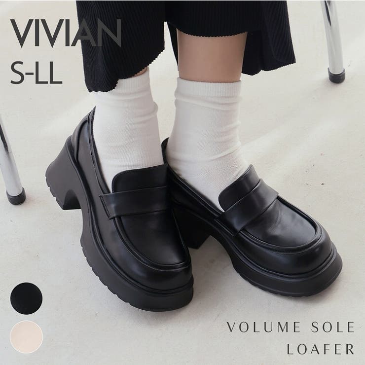 厚底タンクソールローファー[品番：VIVS0009925]｜VIVIAN COLLECTION 