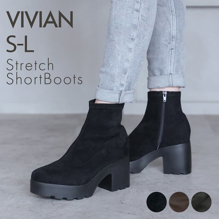 Vivian ブーツ レディース[品番：VIVS0000821]｜VIVIAN Collection （ヴィヴィアンコレクション  ）のレディースファッション通販｜SHOPLIST（ショップリスト）