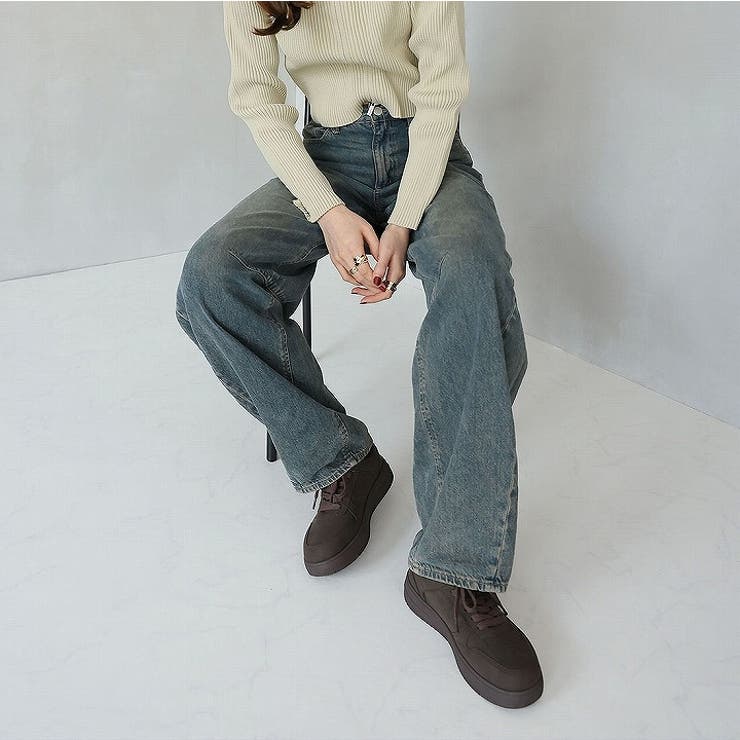 ローテクレースアップスニーカー | VIVIAN COLLECTION | 詳細画像17 