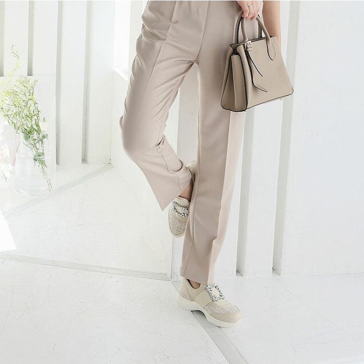 ビジューバックルゴムスリッポンスニーカー | VIVIAN COLLECTION | 詳細画像17 