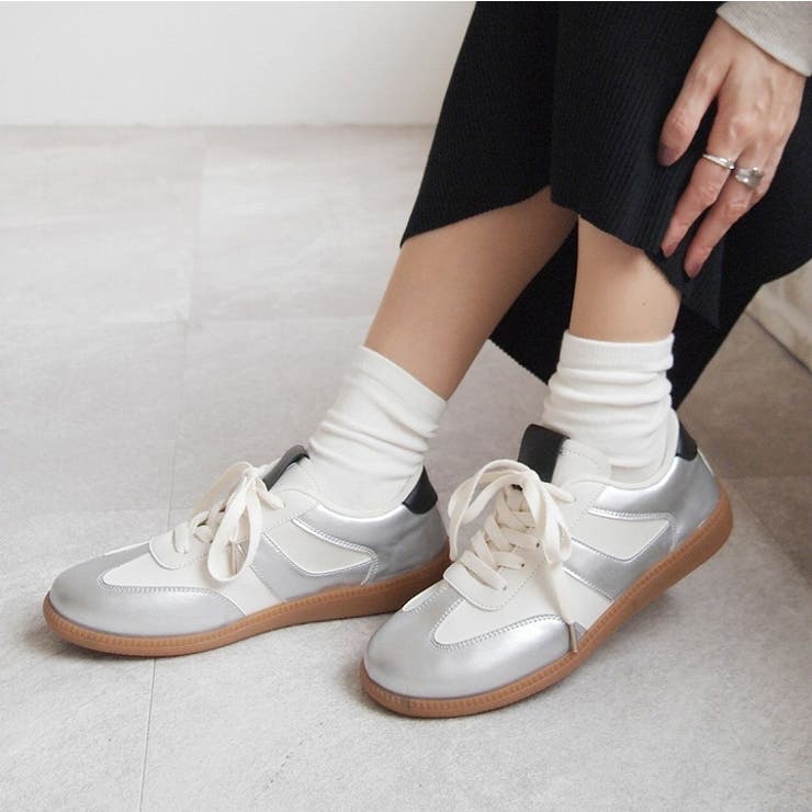 【関税込/国内発】クロエ ステッチ可愛いレースアップスニーカー Chloe - クロエ CHLOE スニーカー レースアップ LAUREN