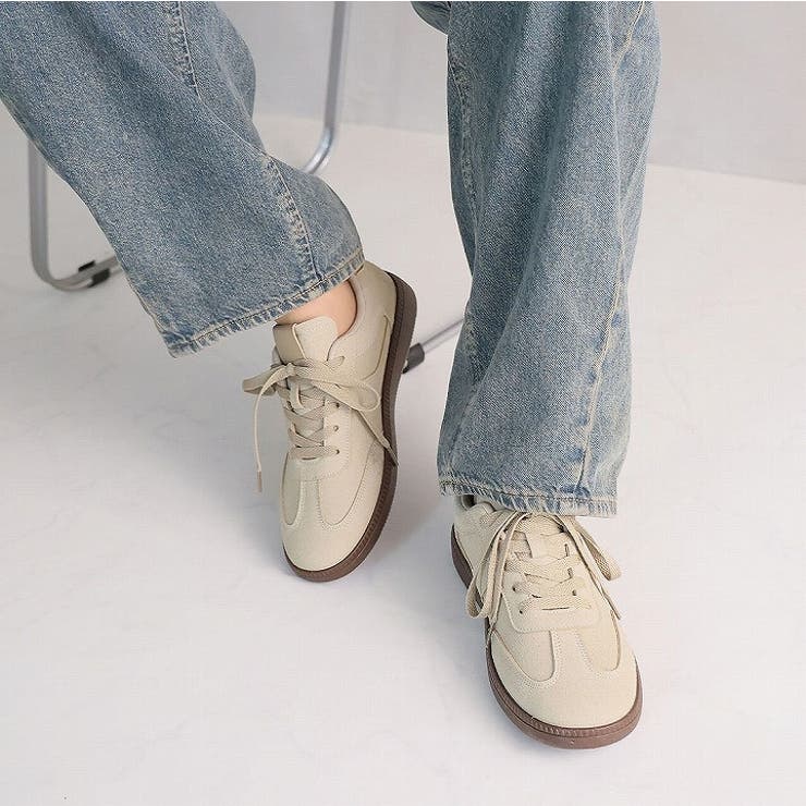 ローテク異素材レースアップスニーカー | VIVIAN COLLECTION | 詳細画像8 