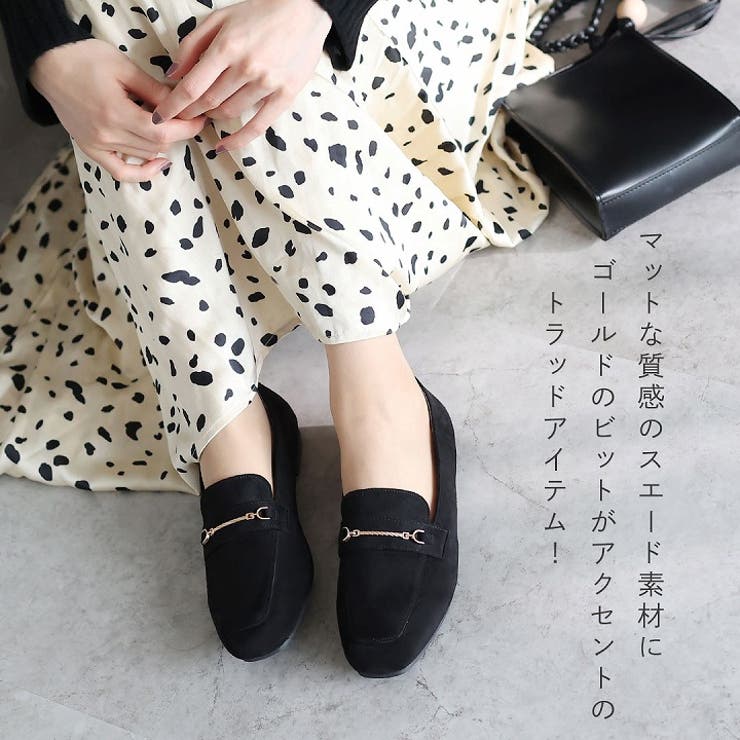 ビット付きフラットローファー[品番：VIVS0009746]｜VIVIAN COLLECTION