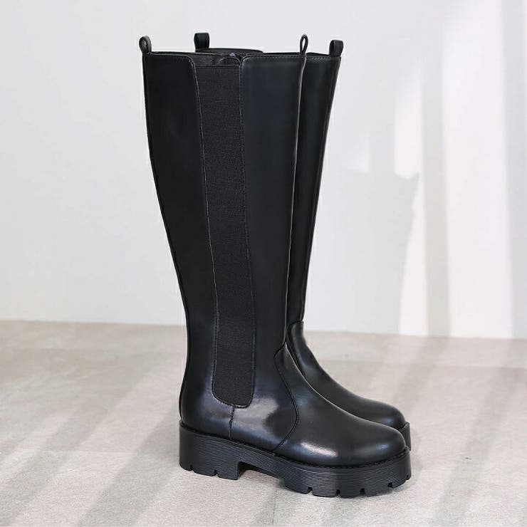 厚底サイドゴアロングブーツ | VIVIAN COLLECTION | 詳細画像7 