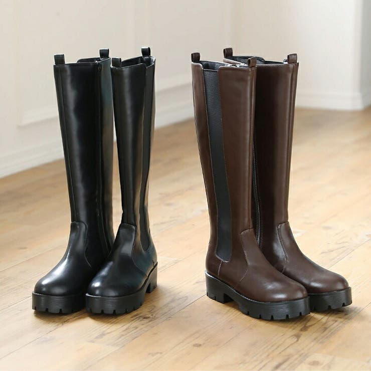 厚底サイドゴアロングブーツ | VIVIAN COLLECTION | 詳細画像8 