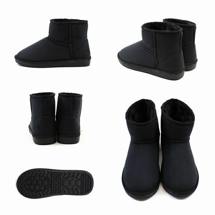 撥水ムートンブーツショート丈 | VIVIAN COLLECTION | 詳細画像3 