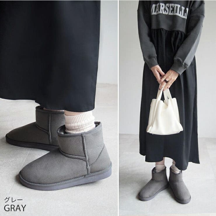 撥水ムートンブーツショート丈 | VIVIAN COLLECTION | 詳細画像10 