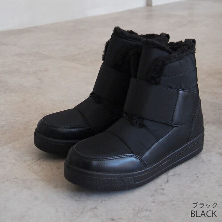防寒撥水ベルクロファーショートブーツ[品番：VIVS0009861]｜VIVIAN