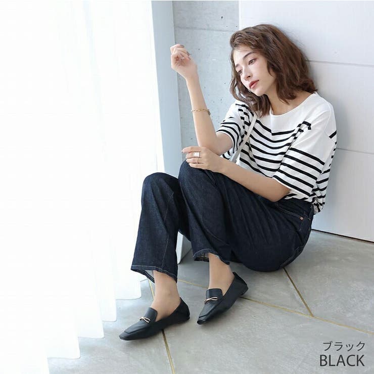 スクエアトゥビット付きバブーシュローファー | VIVIAN COLLECTION | 詳細画像19 