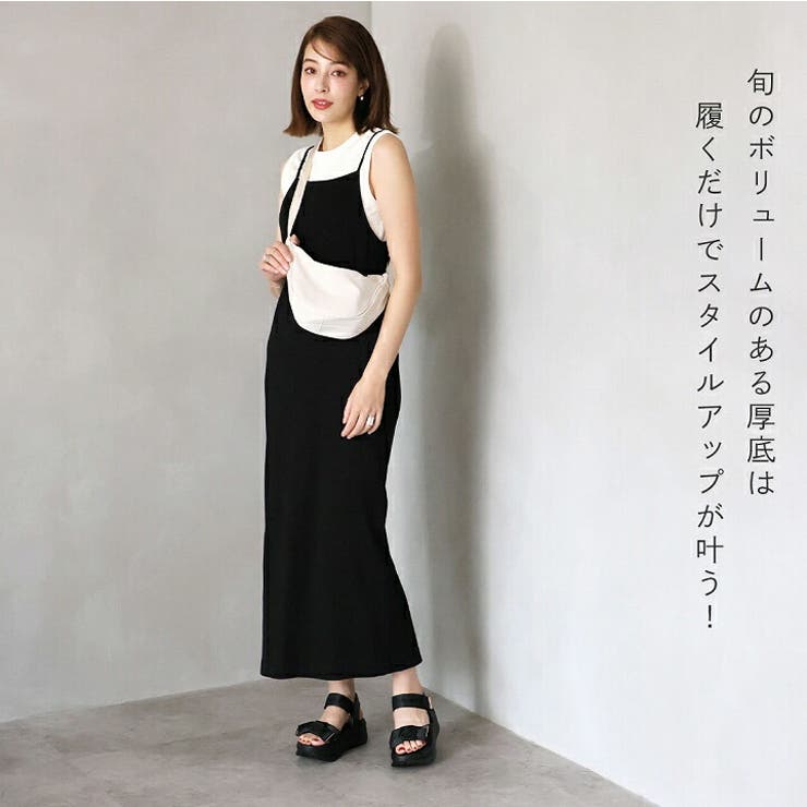 厚底リボンダッドスポーツサンダル | VIVIAN COLLECTION | 詳細画像6 