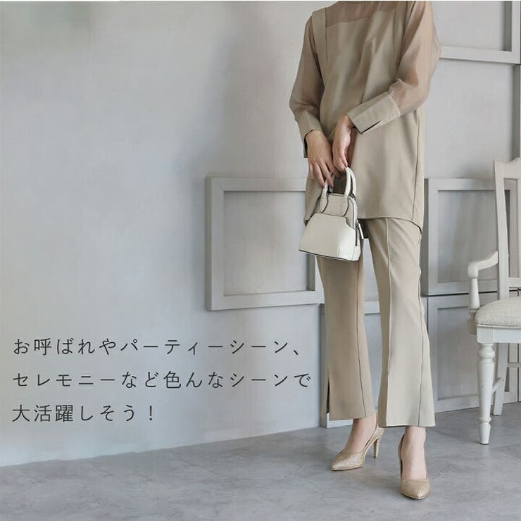 ピース付きグリッターパンプス | VIVIAN COLLECTION | 詳細画像6 