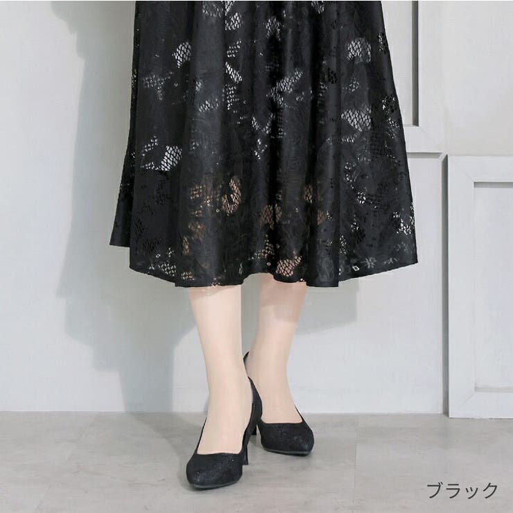 【美品】✨LANVIN 24cm パンプス パイソン 白 グリッター 黒 リボンモチーフカッターパンプス|LANVIN en Bleu | LANVIN en