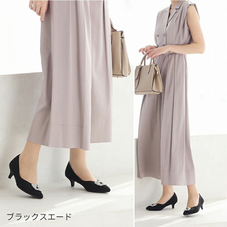 ポインテッドトゥビジューバックルモチーフパンプス | VIVIAN COLLECTION | 詳細画像15 