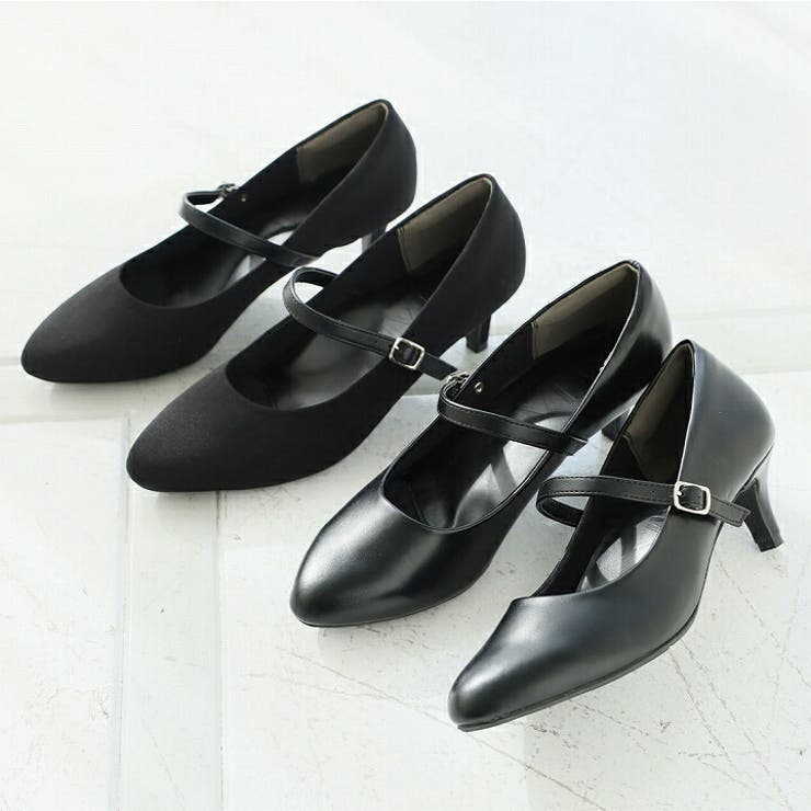 【履きごこちやみつき感激】アーモンドトゥストラップ5cmヒールパンプス | VIVIAN COLLECTION | 詳細画像16 