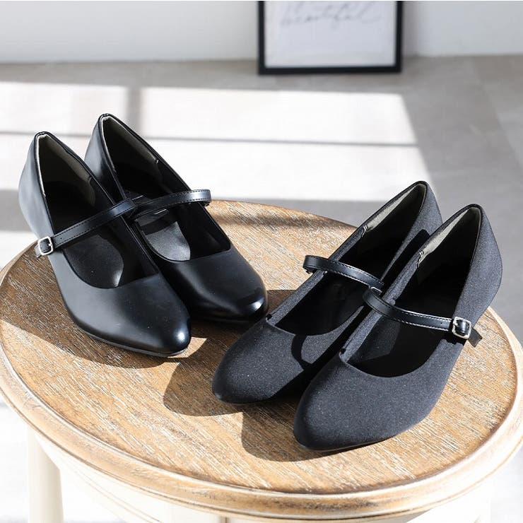 【履きごこちやみつき感激】アーモンドトゥストラップ5cmヒールパンプス | VIVIAN COLLECTION | 詳細画像20 