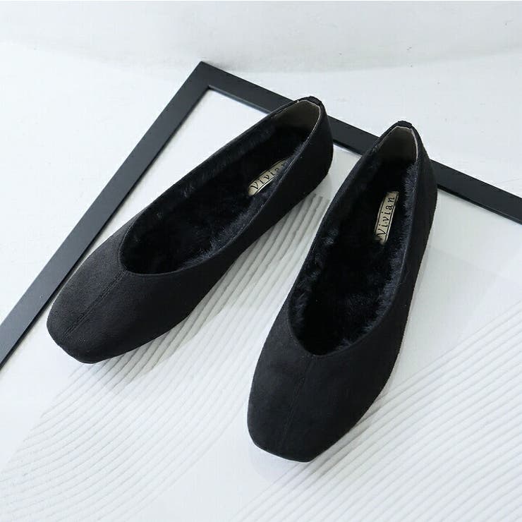 もふぽかファーインナーフラットシューズ | VIVIAN COLLECTION | 詳細画像7 