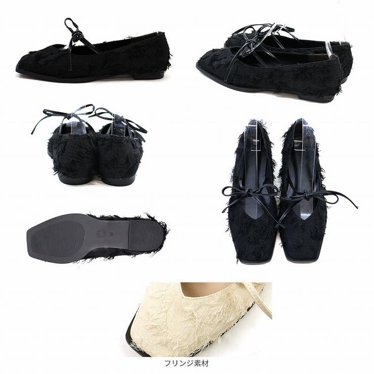 yumi.×VIVIANコラボ 華奢リボンフラットシューズ  | VIVIAN COLLECTION | 詳細画像3 