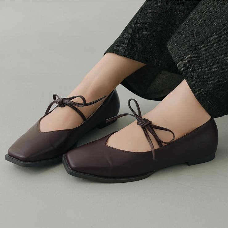 yumi.×VIVIANコラボ 華奢リボンフラットシューズ  | VIVIAN COLLECTION | 詳細画像10 