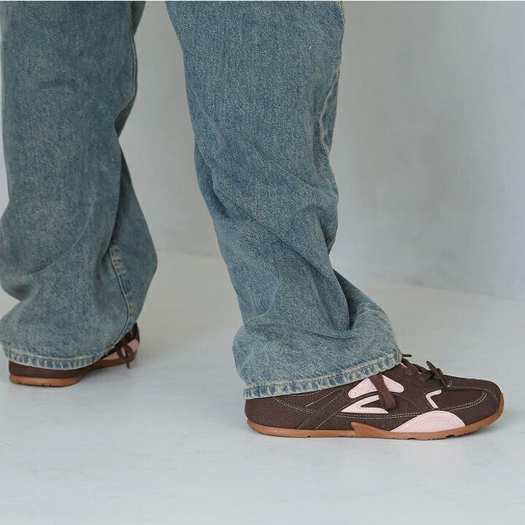 やわらかソールバイカラーレースアップスニーカー | VIVIAN COLLECTION | 詳細画像9 