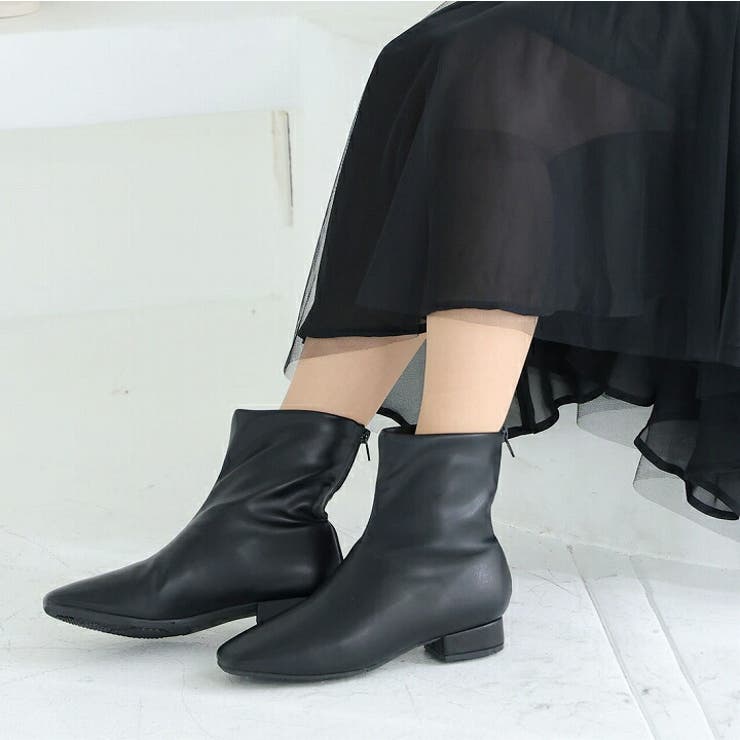 履きごこちやみつき感激 晴雨兼用ストレッチショートブーツ | VIVIAN COLLECTION | 詳細画像12 