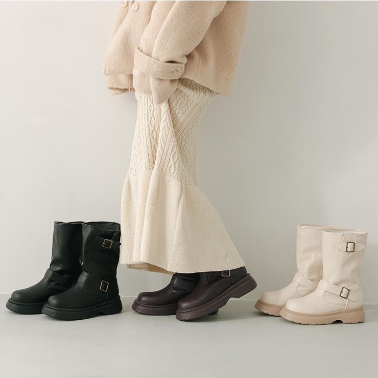 yumi.×VIVIANコラボ厚底ストレッチエンジニアブーツ | VIVIAN COLLECTION | 詳細画像5 