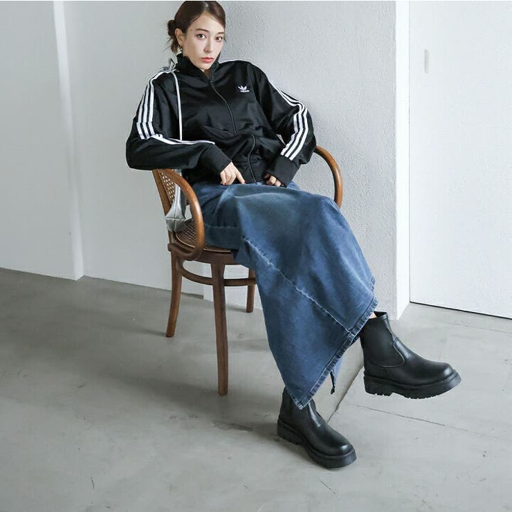 晴雨兼用 厚底ストレッチブーツ | VIVIAN COLLECTION | 詳細画像15 