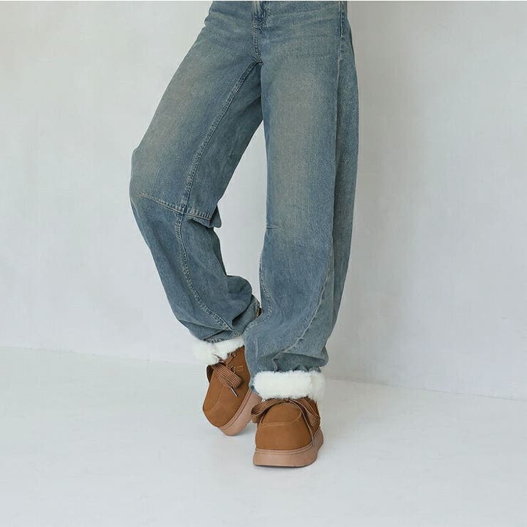 もふぽかリボン厚底ムートンブーツ | VIVIAN COLLECTION | 詳細画像16 